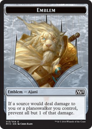 Ajani Steadfast emblem | M15