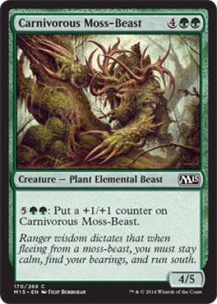 Carnivorous Moss-Beast | M15