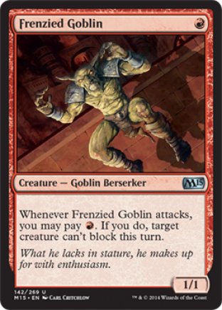 Frenzied Goblin | M15