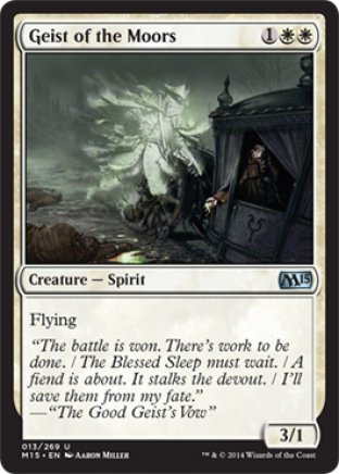 Geist of the Moors | M15