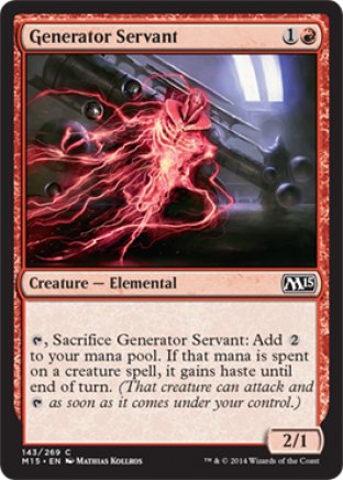 Generator Servant | M15