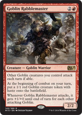 Goblin Rabblemaster | M15