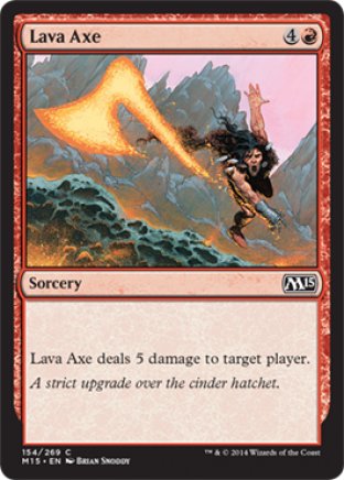 Lava Axe | M15