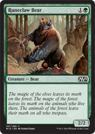 Runeclaw Bear | M15