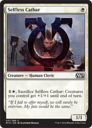 Selfless Cathar | M15