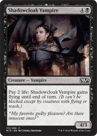 Shadowcloak Vampire | M15
