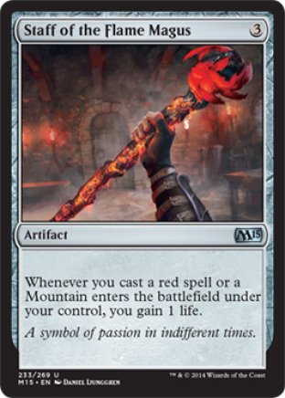 Staff of the Flame Magus | M15
