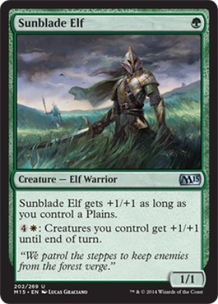 Sunblade Elf | M15
