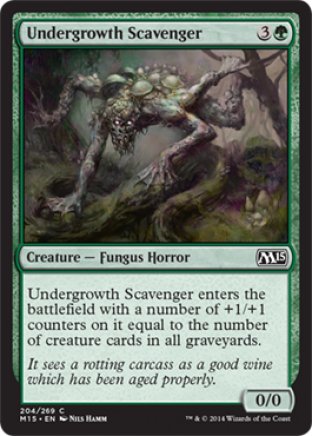 Undergrowth Scavenger | M15