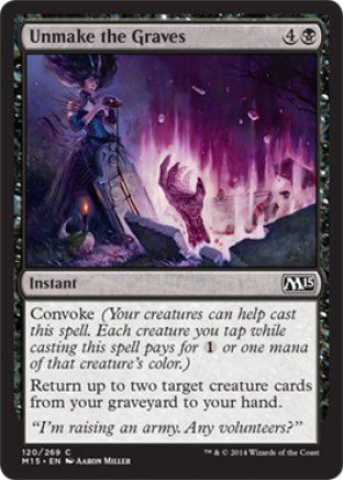 Unmake the Graves | M15
