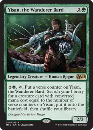 Yisan, the Wanderer Bard | M15