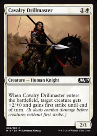 Cavalry Drillmaster | M19