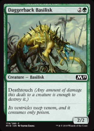 Daggerback Basilisk | M19