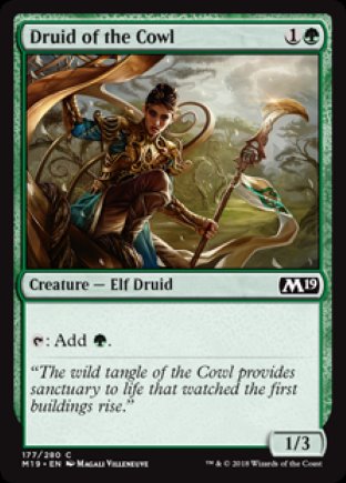 Druid of the Cowl | M19