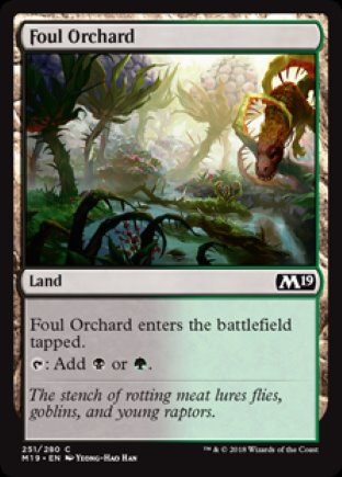 Foul Orchard | M19