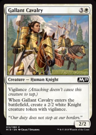 Gallant Cavalry | M19