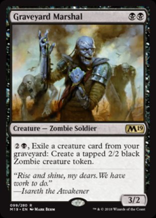 Graveyard Marshal | M19