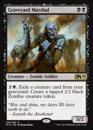 Graveyard Marshal | M19