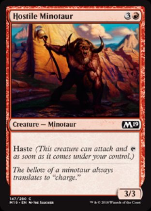 Hostile Minotaur | M19