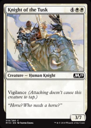 Knight of the Tusk | M19