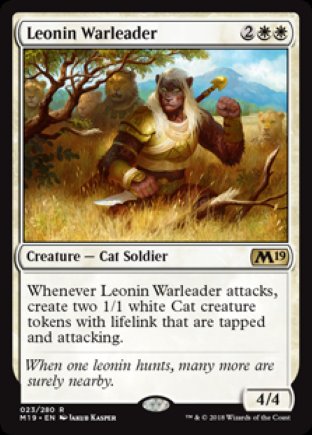 Leonin Warleader | M19