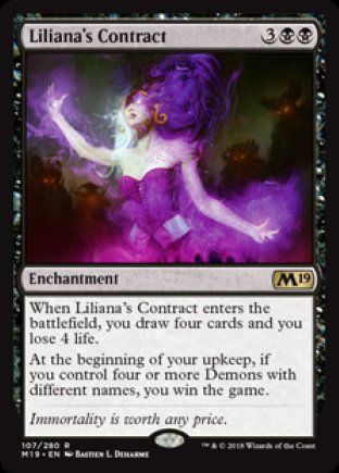 Liliana’s Contract | M19