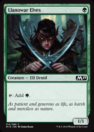 Llanowar Elves | M19