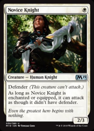 Novice Knight | M19