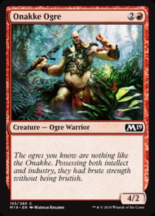 Onakke Ogre | M19