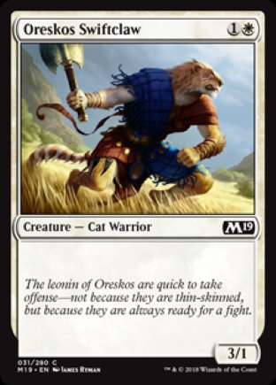 Oreskos Swiftclaw | M19