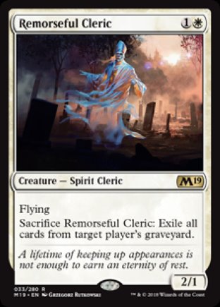 Remorseful Cleric | M19