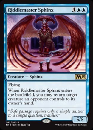 Riddlemaster Sphinx | M19