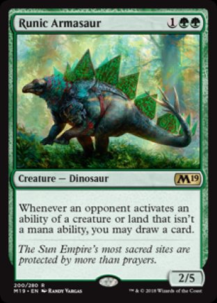 Runic Armasaur | M19