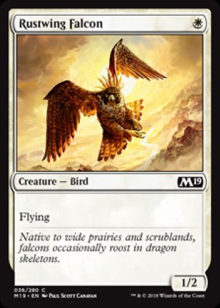 Rustwing Falcon | M19