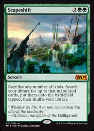 Scapeshift | M19