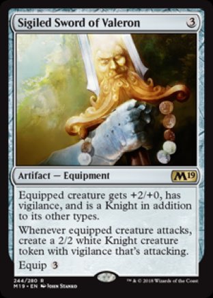 Sigiled Sword of Valeron | M19