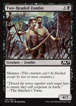 Two-Headed Zombie | M19
