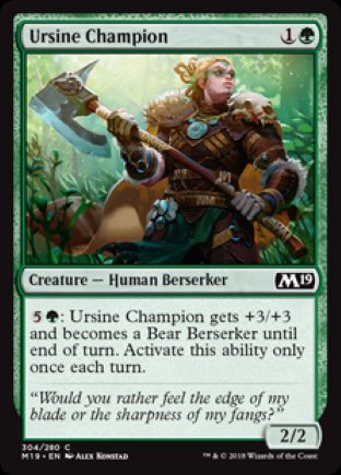 Ursine Champion | M19