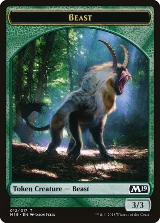 Beast token | M19