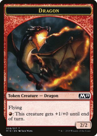 Dragon token | M19