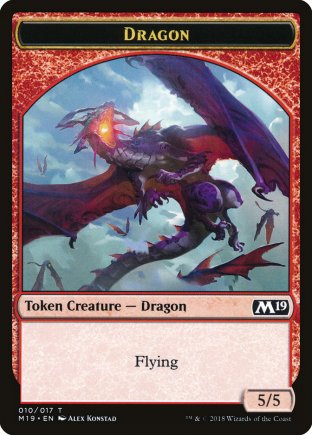 Dragon token | M19