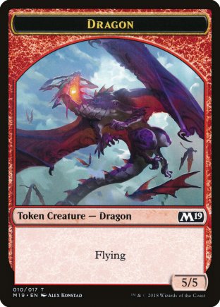 Dragon token | M19