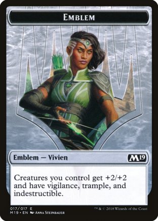 Vivien Reid emblem | M19