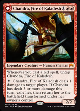 Chandra, Fire of Kaladesh | Magic Origins