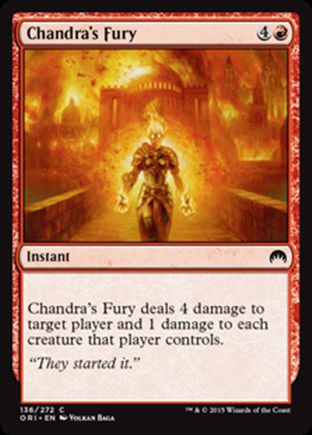 Chandra’s Fury | Magic Origins