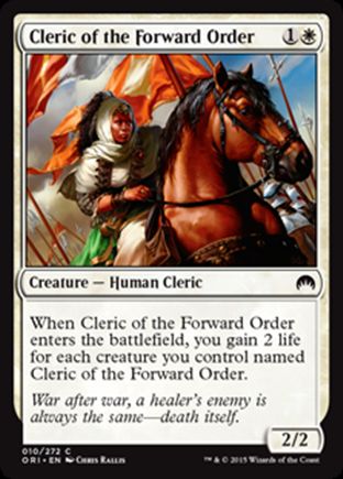 Cleric of the Forward Order | Magic Origins