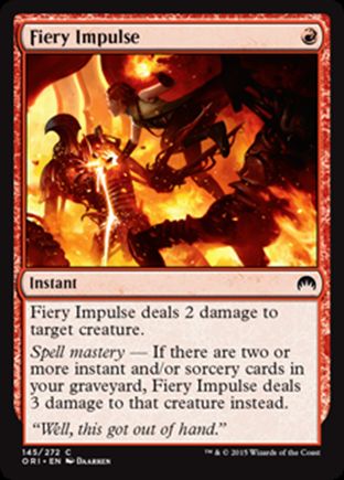 Fiery Impulse | Magic Origins