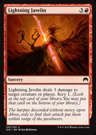 Lightning Javelin | Magic Origins