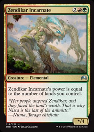 Zendikar Incarnate | Magic Origins