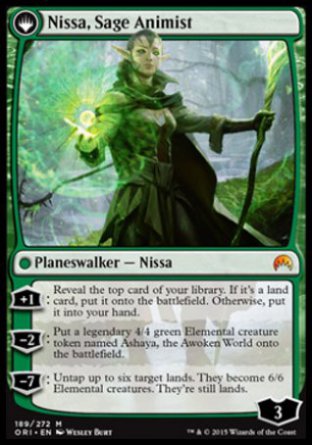 Nissa, Vastwood Seer | Magic Origins